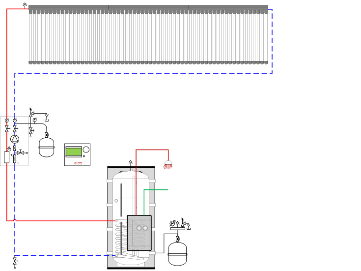 Nachrüstlösung 10 - Solar - AURON® 2 60 DF