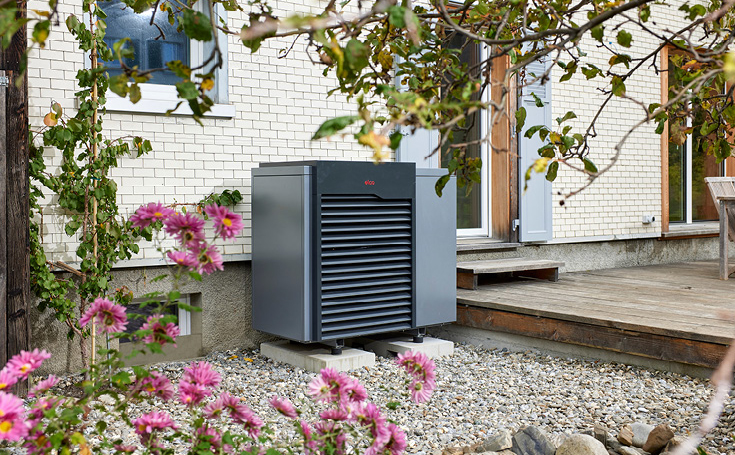 Luft-Wasser-Wärmepumpe Aerotop SX von ELCO